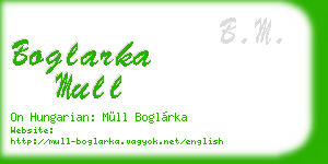 boglarka mull business card